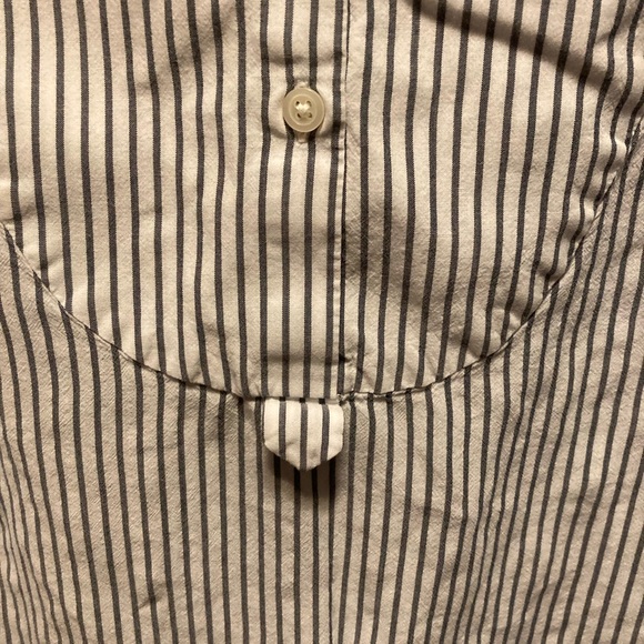 GAP XL tunic blouse with buttons & frayed 3/4 sleeves - Picture 4 of 6